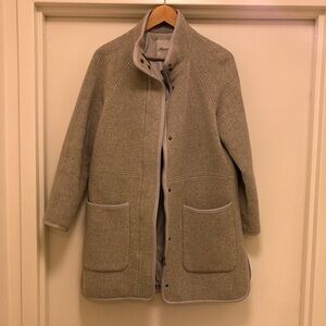 Madewell Light Grey Women’s Trench Coat